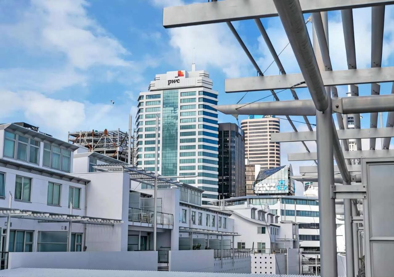 Waterfront Seaview Hotel Apartment - Same Building Block As Auckland Hilton Luaran gambar