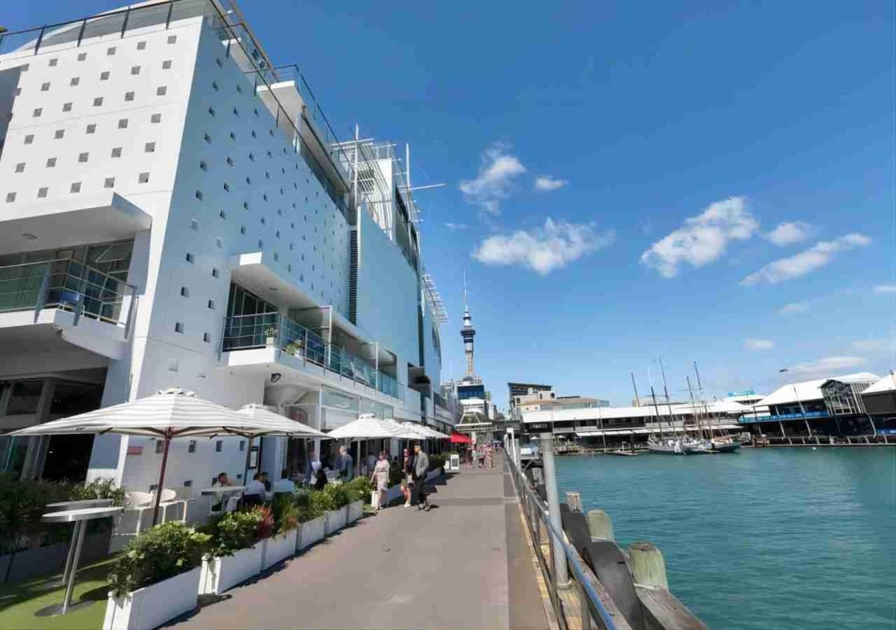 Waterfront Seaview Hotel Apartment - Same Building Block As Auckland Hilton Luaran gambar