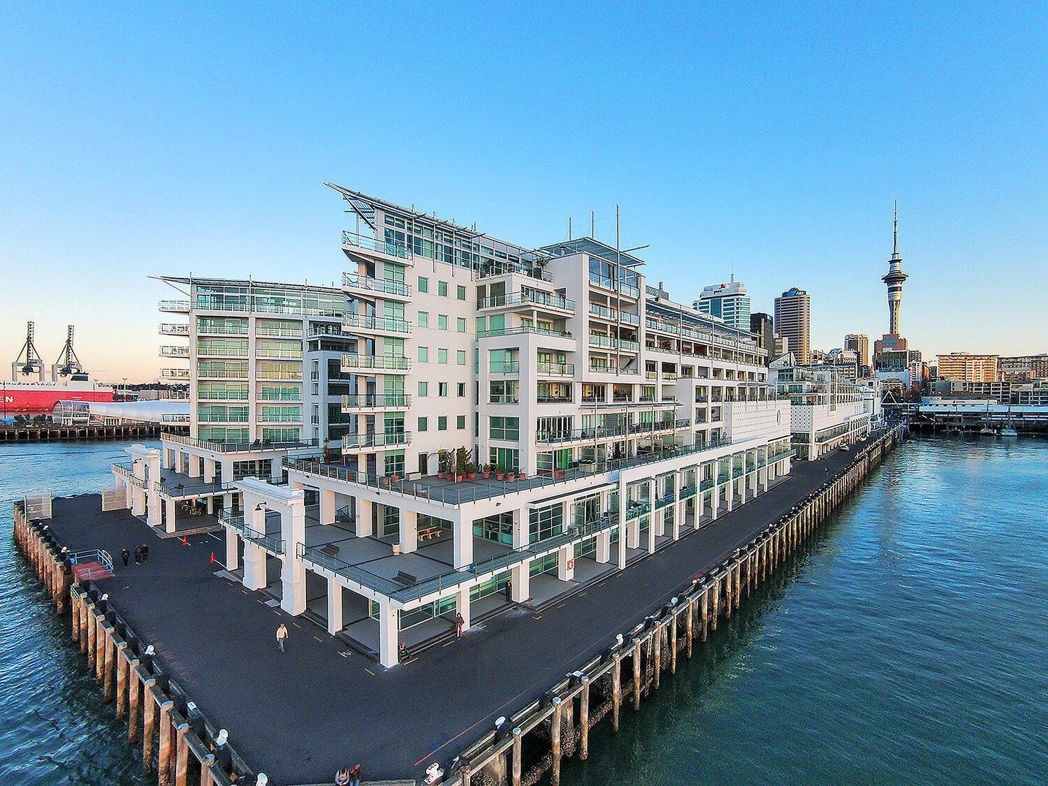 Waterfront Seaview Hotel Apartment - Same Building Block As Auckland Hilton Luaran gambar