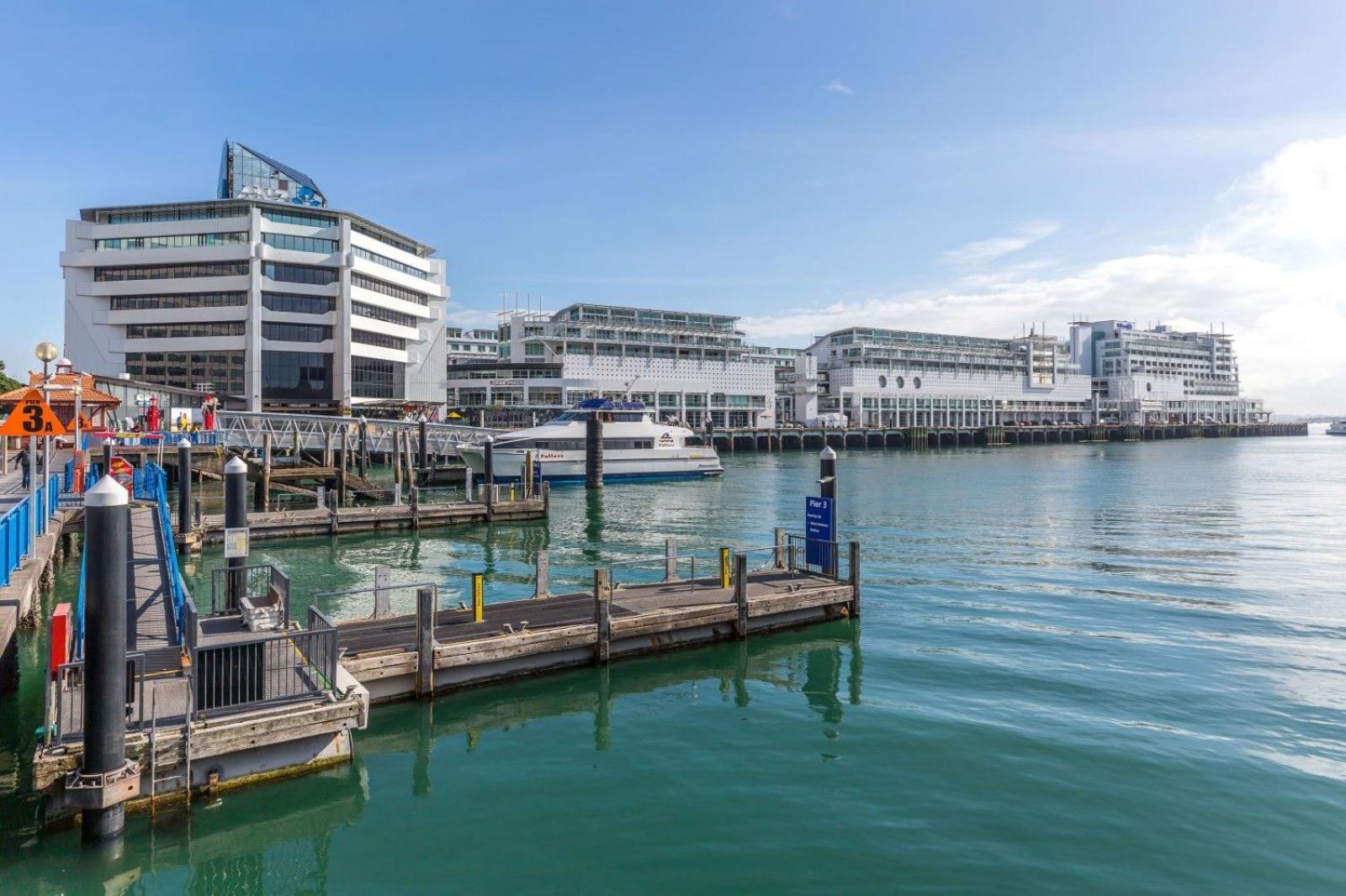 Waterfront Seaview Hotel Apartment - Same Building Block As Auckland Hilton Luaran gambar