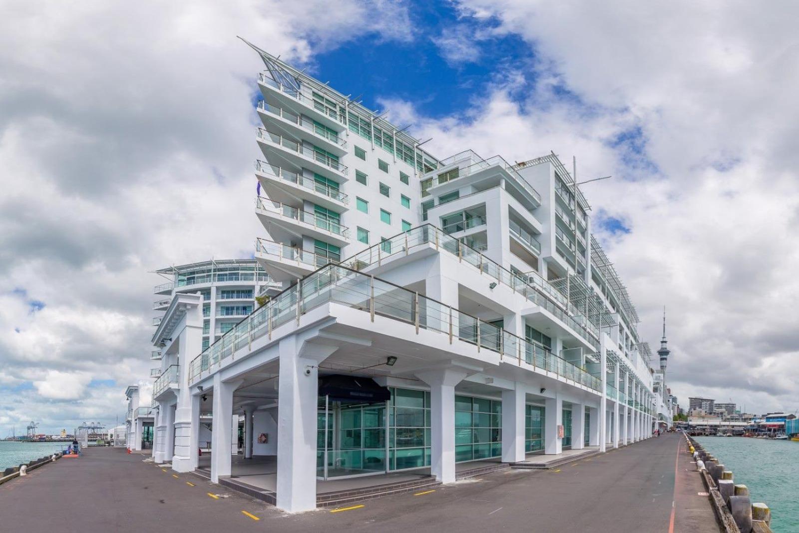 Waterfront Seaview Hotel Apartment - Same Building Block As Auckland Hilton Luaran gambar